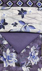 Ivory Iris Digital Print 3-Piece Unstitched