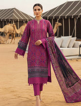Royal Plum Lawn 3 PCs Unstitched
