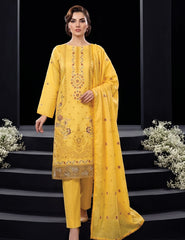 Golden Radiance Self-Lawn 3-Piece Unstitched