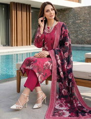 Berry Bliss Digital Print 3-Piece Unstitched