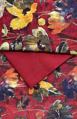 Maroon Mystique Digital Print 3-Piece Unstitched